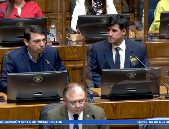 Exposición Presupuesto 2026 en el Senado. Créditos: Comunicaciones Red G9