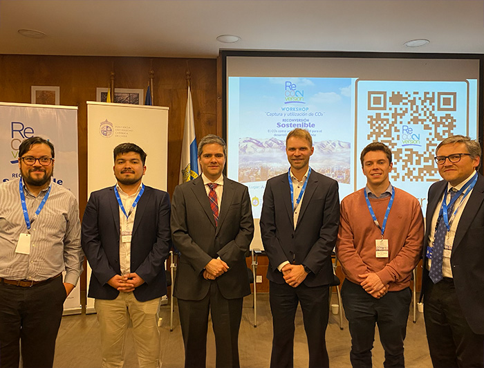 Panelistas workshop Captura y Ulización de Dióxido de Carbono.
