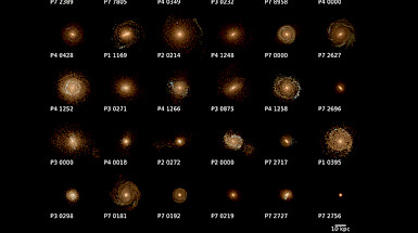 Selection of galaxies