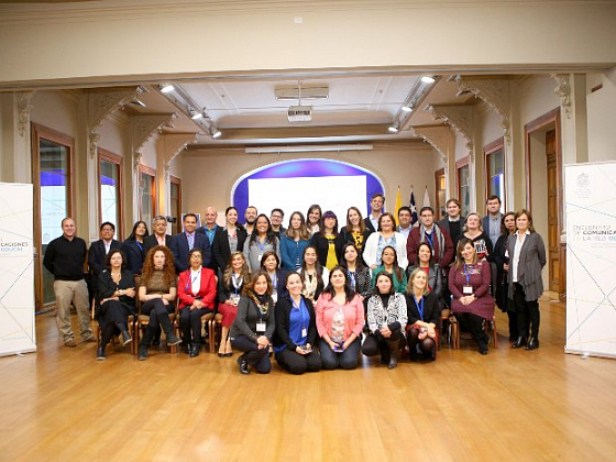 Representantes de diversas universidades en el Encuentro de Comunicadores Oducal.