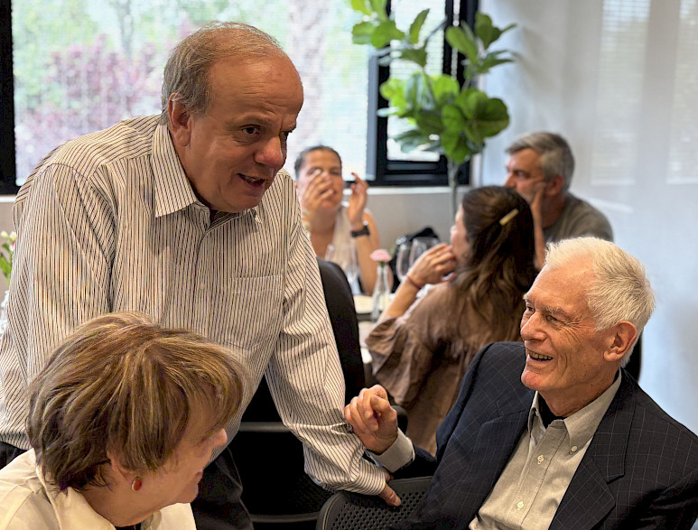 Gonzalo Edwards y Gert Wagner 