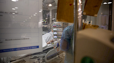 Sala de cuidados intensivos. Créditos: Dirección de Publicaciones y Medios