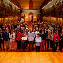 Lanzamiento de Testigos del cambio climático en la Casa Central UC.