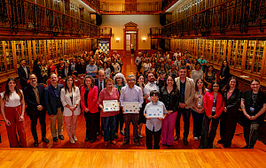 Lanzamiento de Testigos del cambio climático en la Casa Central UC.