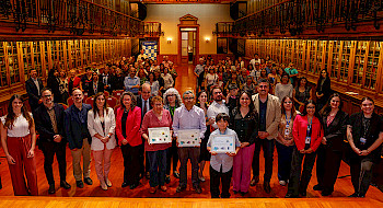 Lanzamiento de Testigos del cambio climático en la Casa Central UC.