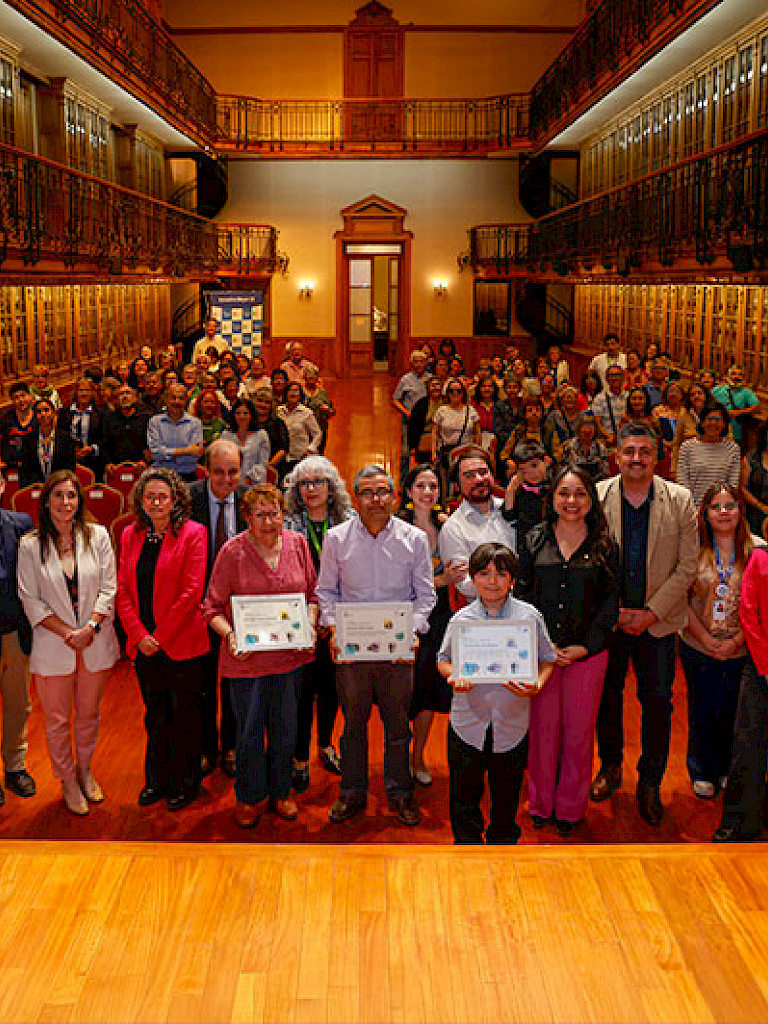 Lanzamiento de Testigos del cambio climático en la Casa Central UC.