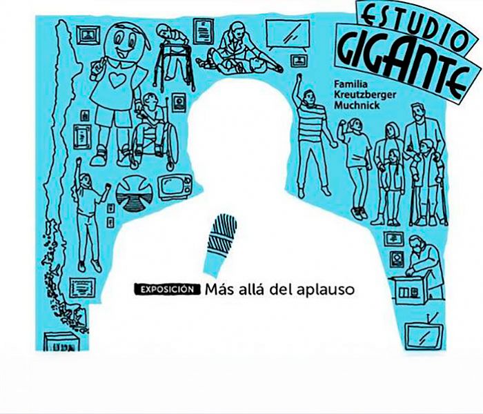 Gráfica muestra Más allá del aplauso.