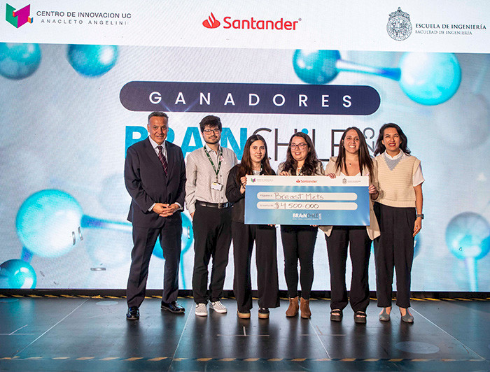 Ceremonia de premiación de BRAIN Chile