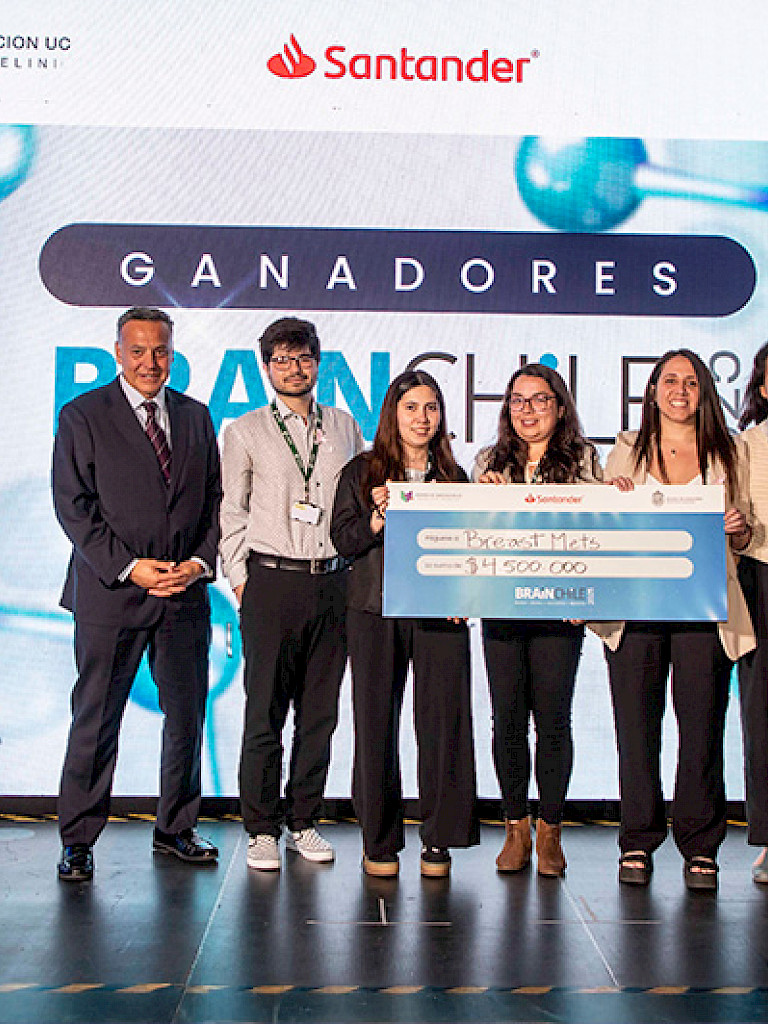 Ceremonia de premiación de BRAIN Chile