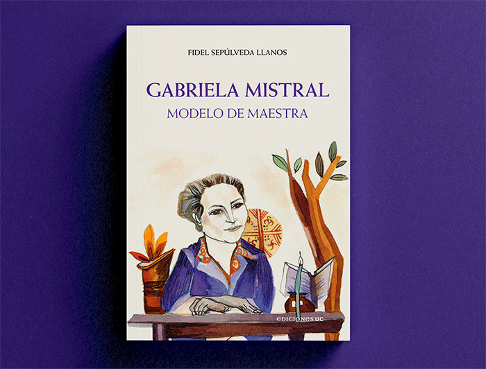Portada del libro Gabriela Mistral. Modelo de maestra.