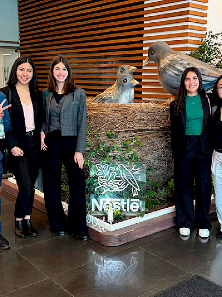 Students from the Engineering and Sciences with Industry PhD program