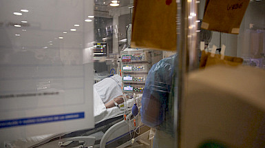 Hospitalized patient