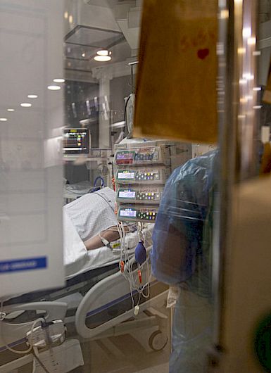 Hospitalized patient