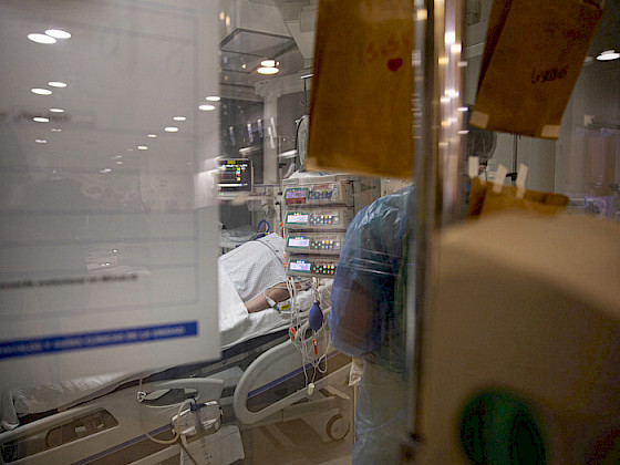 Hospitalized patient