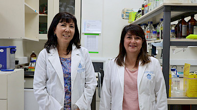 Alejandra Álvarez and Silvana Zanlugo