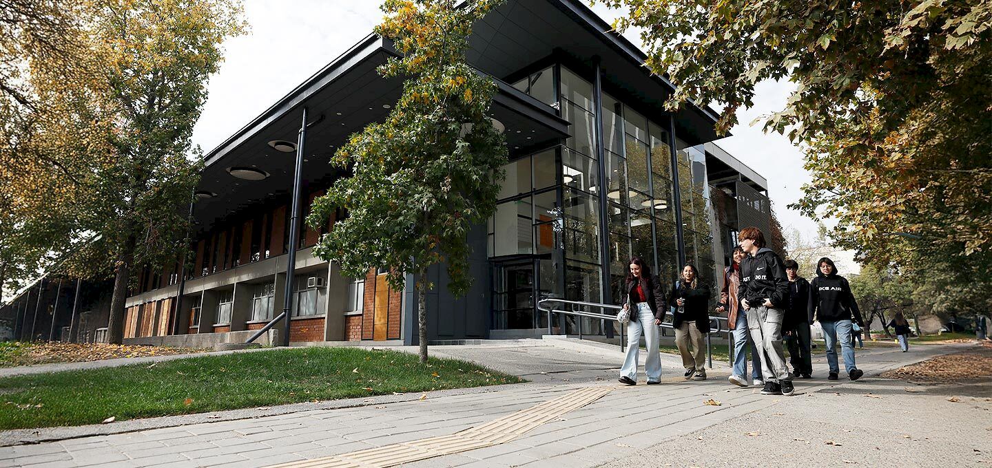 Estudiantes en Campus San Joaquín