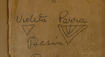 Portada Recuerdos de Violeta Parra