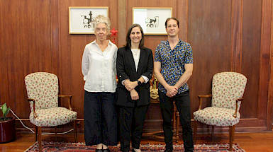 University of Melbourne Authorities with Maria Montt