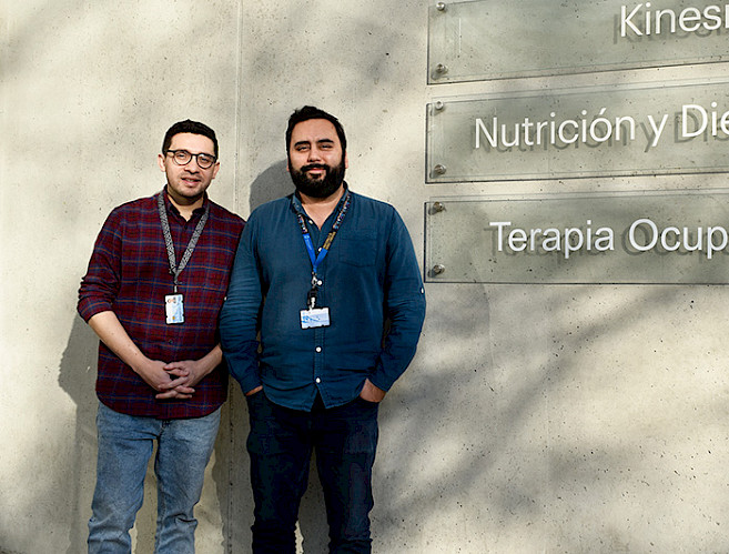 Cristopher Aceituno Garay y Carlos Pinilla Gallardo.