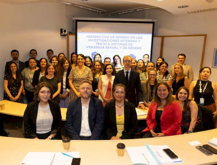 imagen correspondiente a la noticia: "Equipos de Secretaría General y otras unidades UC se capacitan en temas de derechos humanos y género"