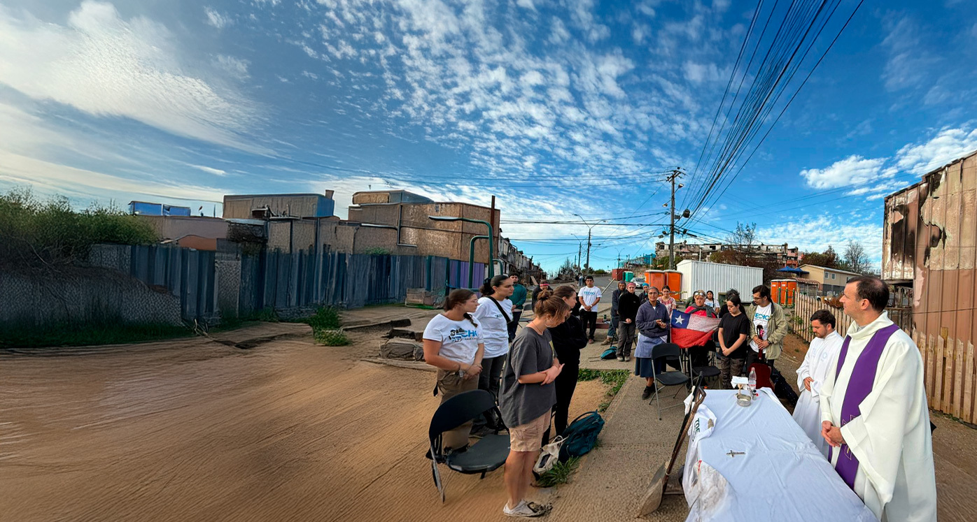 Lirquén, localidad afectada por los incendios en Biobío.