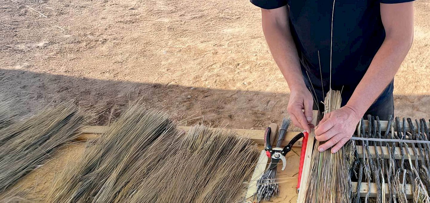 Elaboración de panel biogénico