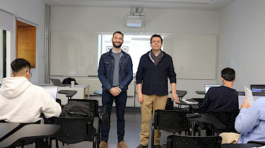 Andrés Prieto y Claudio Mourgues