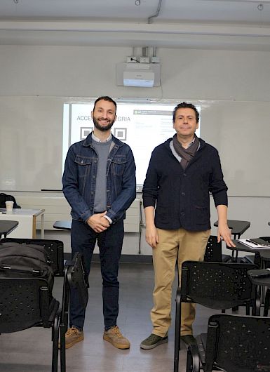 Andrés Prieto y Claudio Mourgues