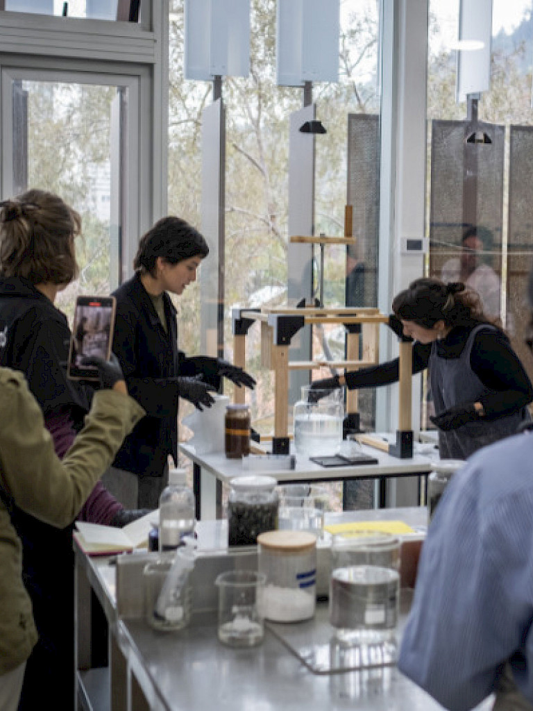 Investigadoras en el Laboratorio de Biofabricación