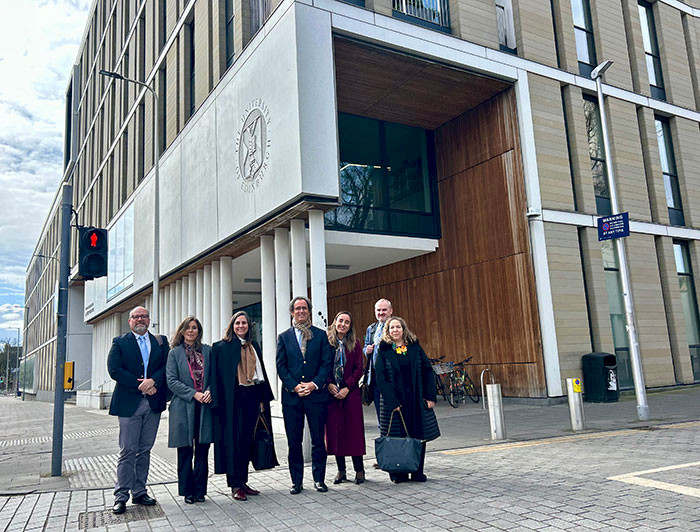 imagen correspondiente a la noticia: "Autoridades UC visitan universidades de Escocia con foco en IA y ciencia de datos"