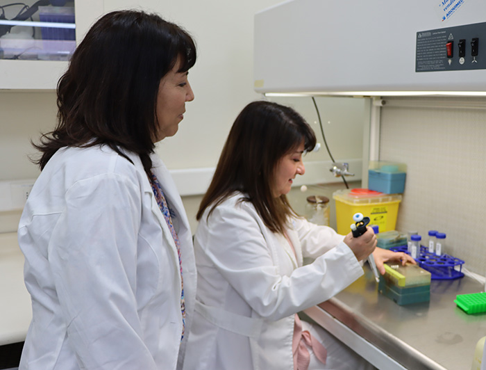 Silvana Zanlungo y Alejandra Álvarez