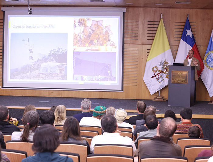 Pablo Osses durante la ceremonia de celebración de 20 años del CDA.