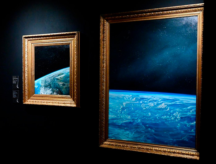 Exposición Perspectiva. Pinturas del planeta Tierra.
