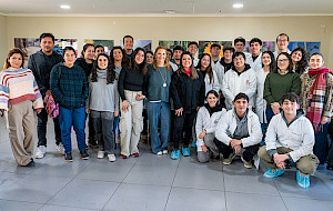 Estudiantes participantes del programa Puentes UC