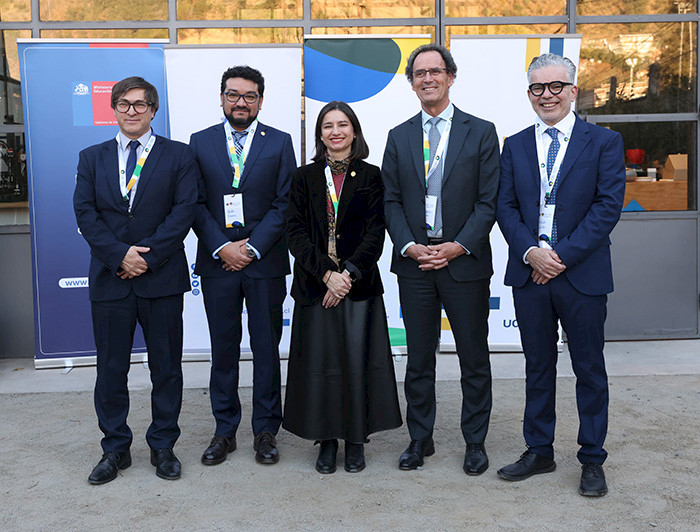 Autoridades en la inauguración del Centro de Liderazgo para la Transformación de los Territorios Educativos (CELITED).