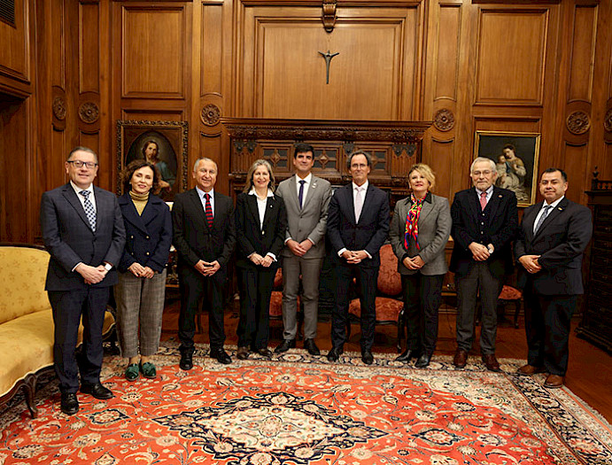 Los rectores y rectoras del G9