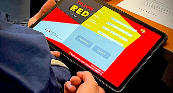 Test Yellow-Red en tablet