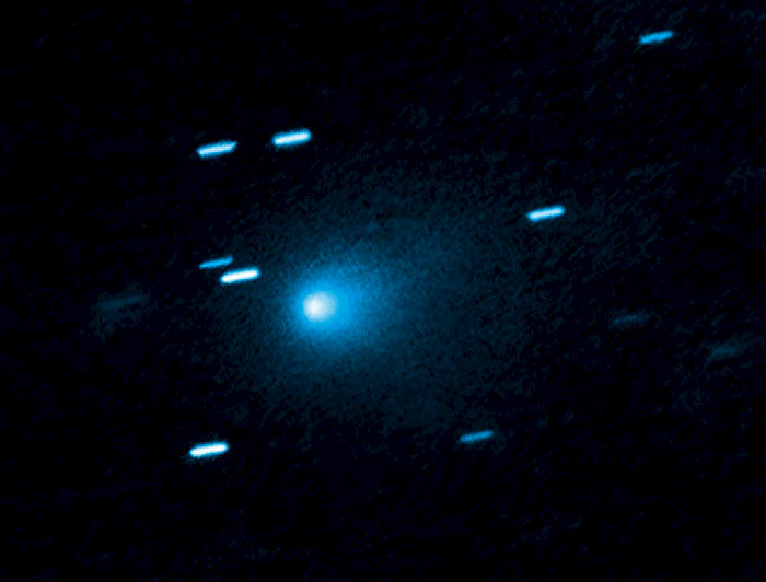 imagen correspondiente a la noticia: "Astrónomos reconstruyen la evolución química del cometa 3I/ATLAS tras su paso por el Sistema Solar"