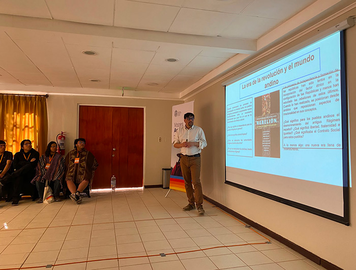 El profesor Fernando Pairican