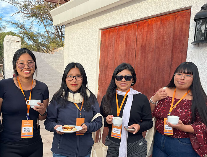 Participantes mujeres del curso