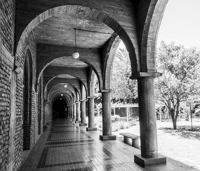Pasillo en Campus Oriente