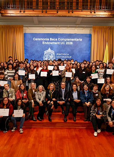 Ceremonia entrega Beca Endowment 2026