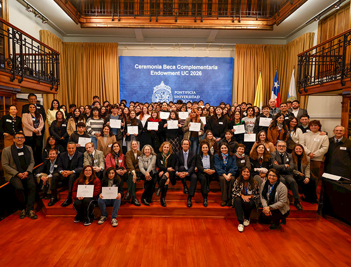 Ceremonia entrega Beca Endowment 2026