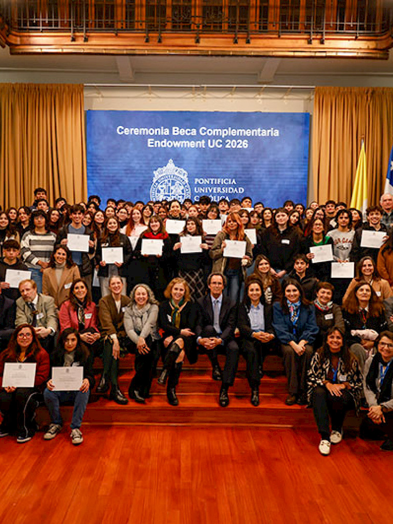 Ceremonia entrega Beca Endowment 2026