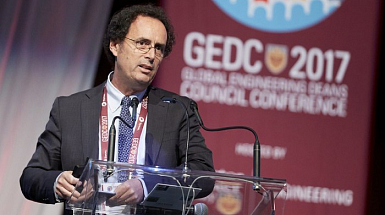 Decano de Ingeniería UC, Juan Carlos de la Llera, miembro del Global Engineering Deans Council y fue quien postuló a Chile como sede de la cumbre durante la última cita realizada en Canadá.