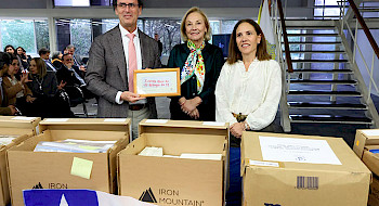 Ceremonia entrega archivo presidencial Sebastián Piñera