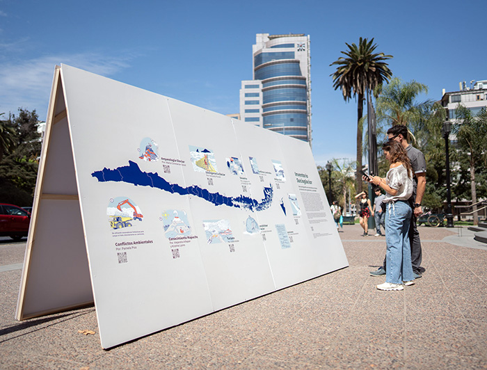 Exposición itinerante mapa socioglaciar