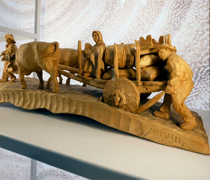 Figura tallada en madera