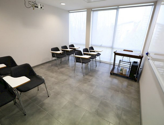 Sala de clases vacía