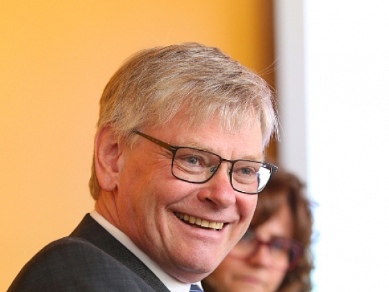 Karl Jakobs, miembro de la Organización Europea para la Investigación Nuclear.